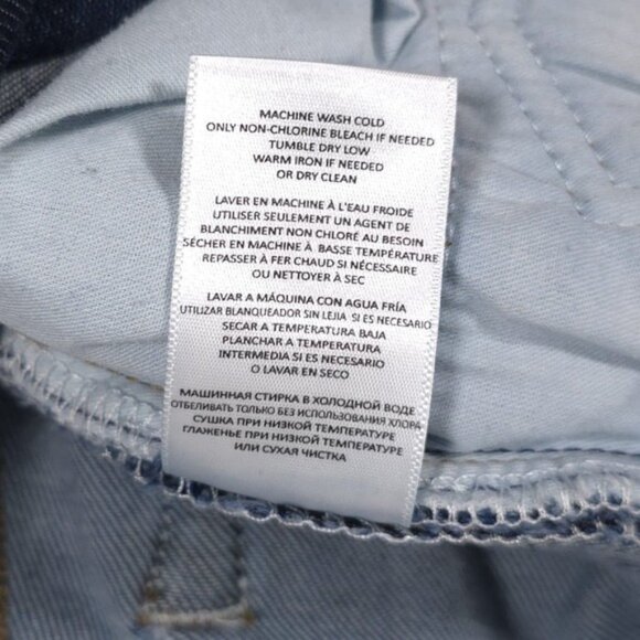 RE/DONE Women's Jeans 90s HIGH RISE ANKLE CROP Size 27 Button Fly 190-3WHRAC DRW - Picture 12 of 13